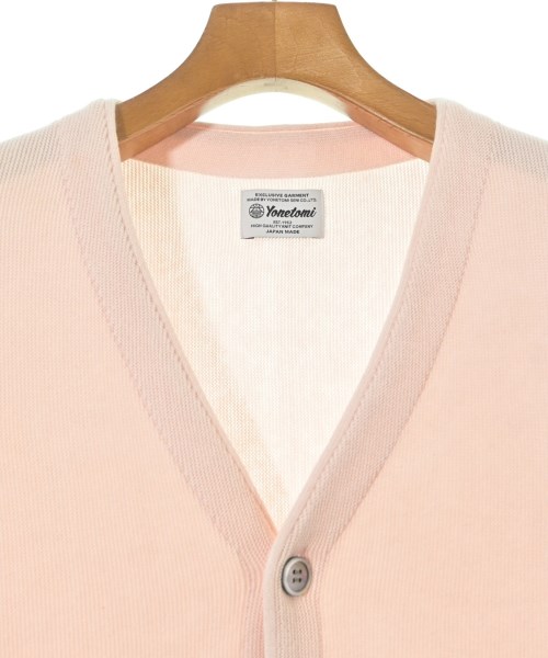 yonetomi（ヨネトミ）カーディガン ピンク サイズ:3(L位) メンズ/2200641623066