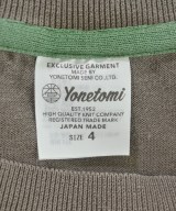 yonetomi（ヨネトミ）Tシャツ・カットソー 茶 サイズ:4(XL位) メンズ/2200702030048