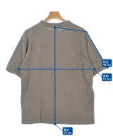 yonetomi（ヨネトミ）Tシャツ・カットソー 茶 サイズ:4(XL位) メンズ/2200702030048