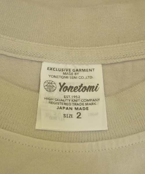 yonetomi（ヨネトミ）Tシャツ・カットソー グレー サイズ:2(M位) メンズ/2200702771057
