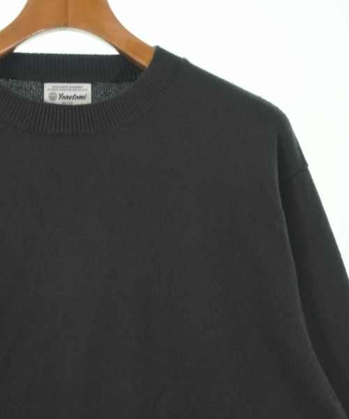 yonetomi（ヨネトミ）ニット・セーター 黒 サイズ:1(S位) メンズ/2200664265090