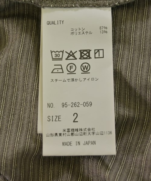 yonetomi（ヨネトミ）Tシャツ・カットソー グレー サイズ:2(M位) メンズ/2200722333051