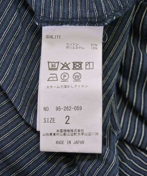 yonetomi（ヨネトミ）Tシャツ・カットソー 紺 サイズ:2(M位) メンズ/2200723967026
