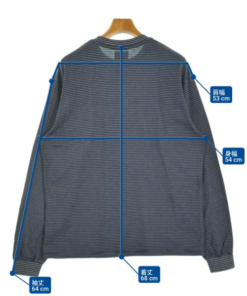 yonetomi（ヨネトミ）Tシャツ・カットソー 紺 サイズ:2(M位) メンズ/2200723967026