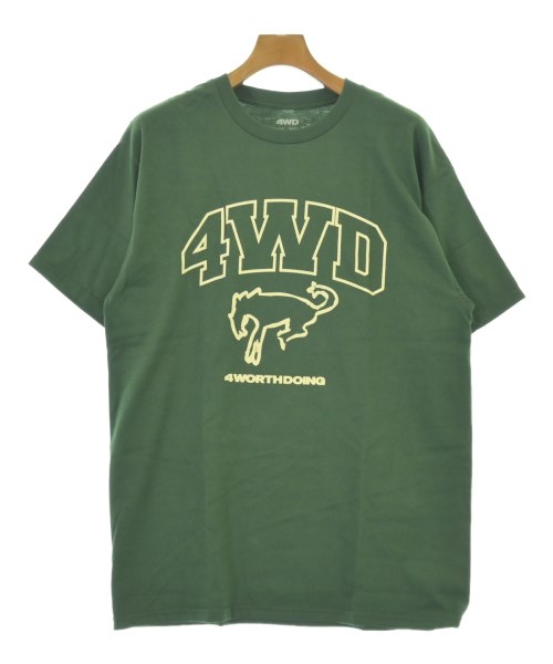 4 WORTH DOING(フォー ワース ドゥーイング)Tシャツ・カットソー 緑 サイズ:L/2200695748098