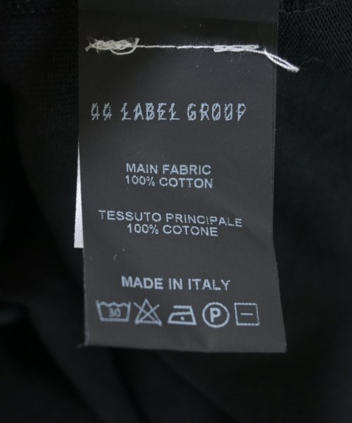 44 LABEL GROUP（フォーティーフォーレーベルグループ）Tシャツ・カットソー 黒 サイズ:S メンズ/2200699405034