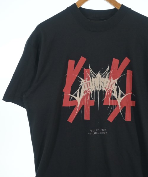 44 LABEL GROUP（フォーティーフォーレーベルグループ）Tシャツ・カットソー 黒 サイズ:S メンズ/2200699405034