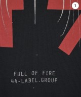 44 LABEL GROUP（フォーティーフォーレーベルグループ）Tシャツ・カットソー 黒 サイズ:S メンズ/2200699405034