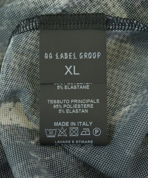 44 LABEL GROUP（フォーティーフォーレーベルグループ）Tシャツ・カットソー 黒 サイズ:XL メンズ/2200714461090