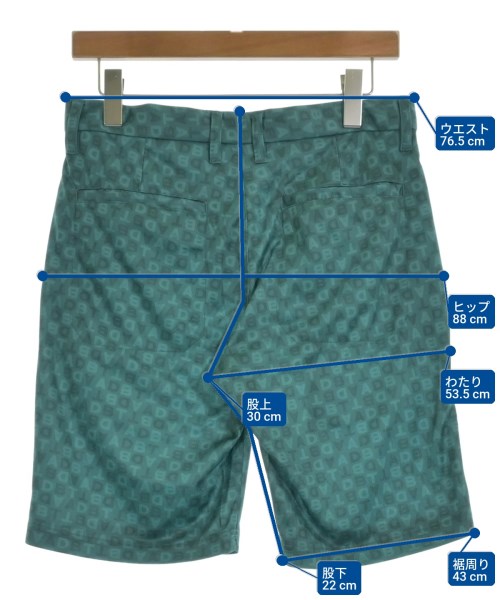 adabat（アダバット）ショートパンツ 緑 サイズ:46(M位) メンズ/2200617312109