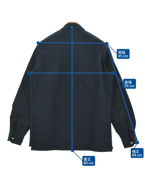 advnt（アドベント）カジュアルシャツ 紺 サイズ:2(M位) メンズ/2200641987113