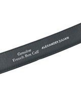 ALEXANDER JULIAN（アレキサンダージュリアン）ベルト 黒 サイズ:- メンズ/2200662302100