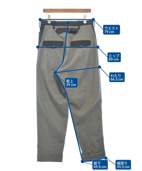 ANSEASON ANREALAGE（アンシーズンアンリアレイジ）その他 グレー サイズ:44(S位) メンズ/2200633926076