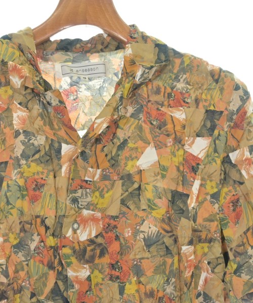 ANSEASON ANREALAGE（アンシーズンアンリアレイジ）カジュアルシャツ カーキ サイズ:48(L位) メンズ/2200673303066