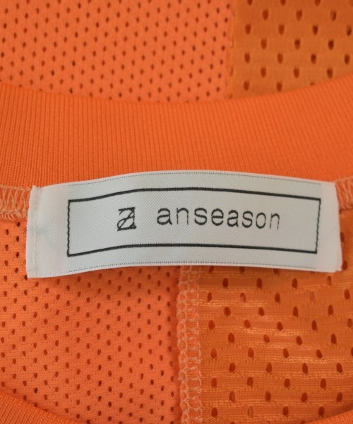 ANSEASON ANREALAGE（アンシーズンアンリアレイジ）Tシャツ・カットソー オレンジ サイズ:-(XXL位) メンズ/2200645350081