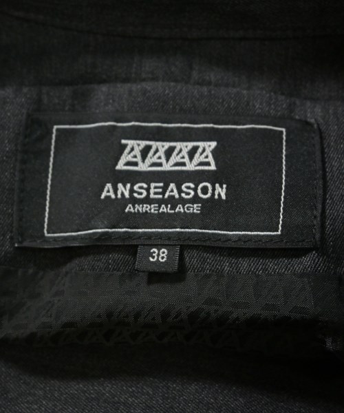 ANSEASON ANREALAGE（アンシーズンアンリアレイジ）トレンチコート グレー サイズ:38(M位) メンズ/2200662830191