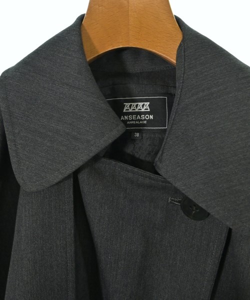 ANSEASON ANREALAGE（アンシーズンアンリアレイジ）トレンチコート グレー サイズ:38(M位) メンズ/2200662830191