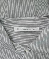 BASIC AND ACCENT（ベーシックアンドアクセント）カジュアルシャツ グレー サイズ:-(M位) レディース/2200693118046