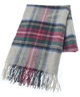 Bleu Bleuet（ブルーブルーエ）マフラー グレー サイズ:- レディース/2200635357090