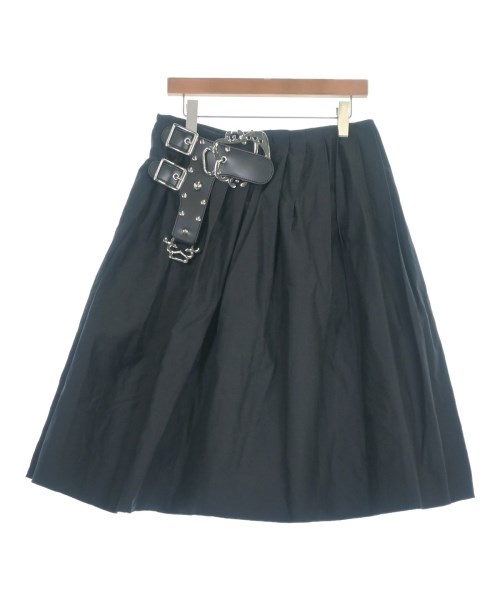 CHOPOVA LOWENA(チョポヴァロウェナ)ひざ丈スカート 黒 サイズ:S/2200641963087