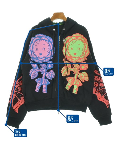 CHOPOVA LOWENA（チョポヴァロウェナ）パーカー 黒 サイズ:XS レディース/2200652539028