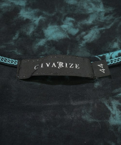 CIVARIZE（シヴァーライズ）Tシャツ・カットソー 黒 サイズ:44(S位) メンズ/2200677145136