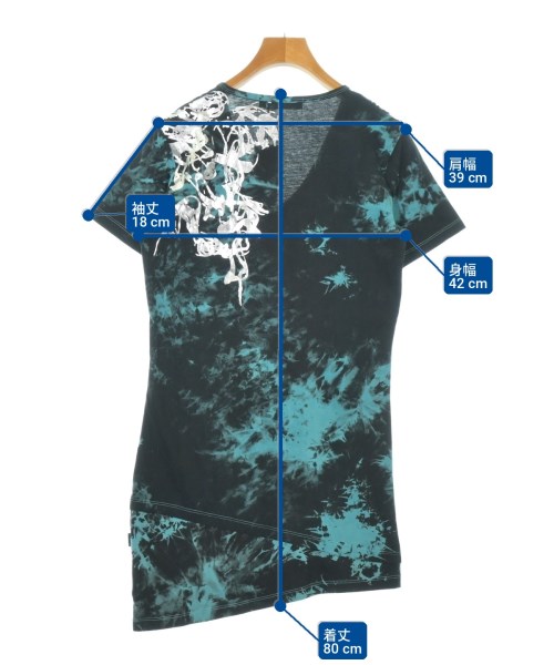 CIVARIZE（シヴァーライズ）Tシャツ・カットソー 黒 サイズ:44(S位) メンズ/2200677145136