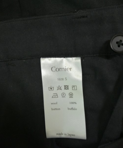 Cornier（コルニエ）スラックス 黒 サイズ:S メンズ/2200646491394