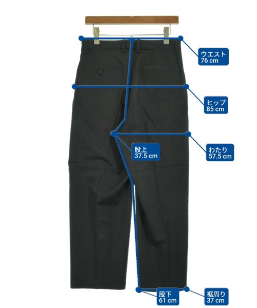 Cornier（コルニエ）スラックス 黒 サイズ:S メンズ/2200646491394