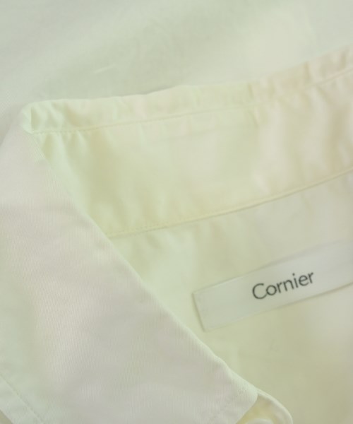 Cornier（コルニエ）ドレスシャツ 白 サイズ:L メンズ/2200682307017