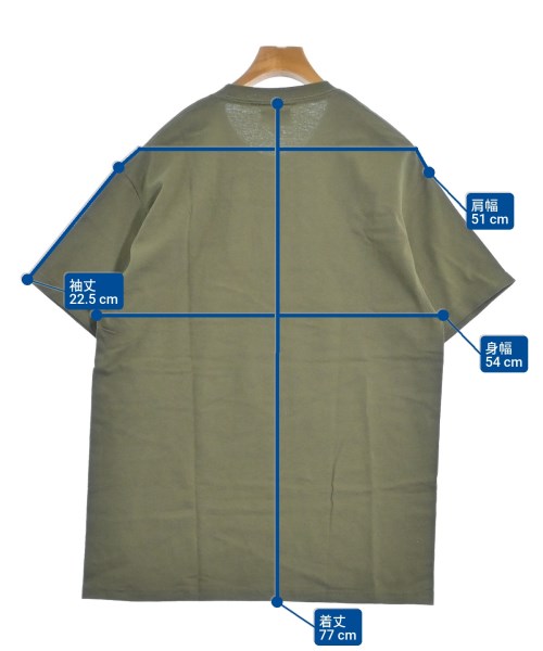 Creek（クリーク）Tシャツ・カットソー カーキ サイズ:L メンズ/2200632647262