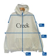 Creek（クリーク）パーカー グレー サイズ:2XL メンズ/2200606828154