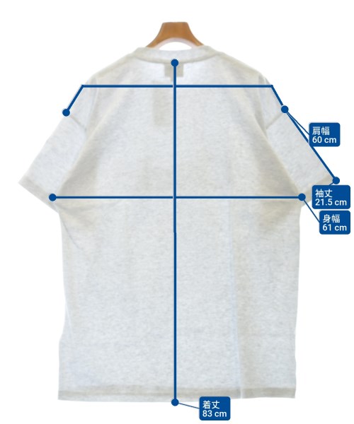 Creek（クリーク）Tシャツ・カットソー グレー サイズ:XXL メンズ/2200606828178