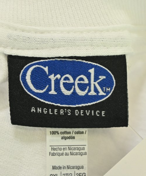 Creek（クリーク）Tシャツ・カットソー 白 サイズ:2XL メンズ/2200678598115