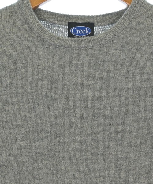 Creek（クリーク）ニット・セーター グレー サイズ:L メンズ/2200645115031