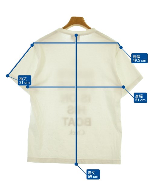 Creek（クリーク）Tシャツ・カットソー 白 サイズ:M メンズ/2200663944057