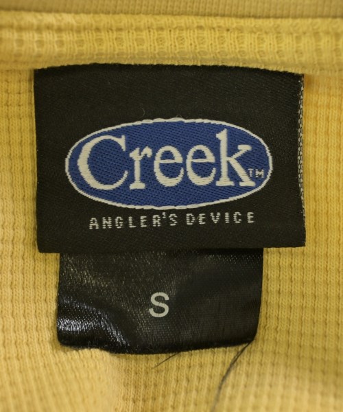 Creek（クリーク）Tシャツ・カットソー 黄 サイズ:S メンズ/2200689759079
