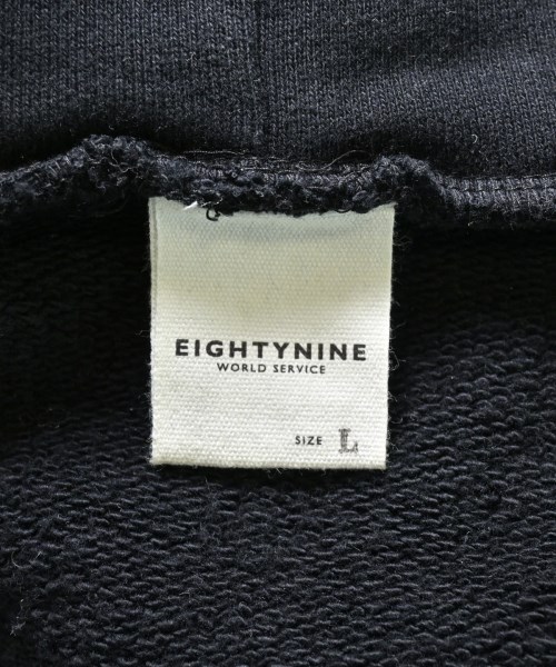 EIGHTYNINE（エイティナイン）パーカー 黒 サイズ:L メンズ/2200625926107