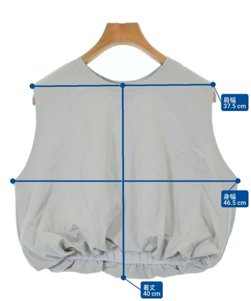 ESICA（エシカ）ノースリーブ グレー サイズ:-(M位) レディース/2200621003154