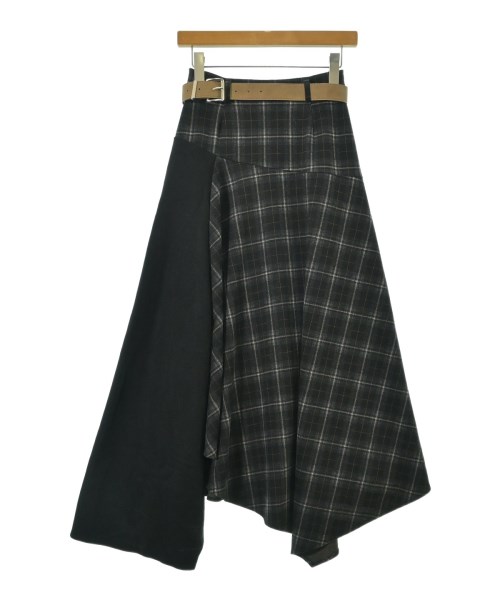 ESICA(エシカ)ロング・マキシ丈スカート 黒 サイズ:-(M位)/2200662954040