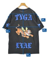 Evae mob（エバーモブ）Tシャツ・カットソー 黒 サイズ:L メンズ/2200699276061