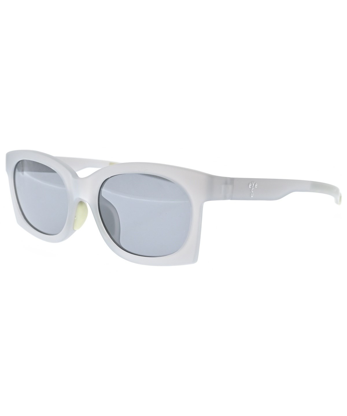 eye cu アイシーユー サングラス  グレー 【古着】【中古】【送料無料】 eye cu（アイシーユー）サングラス グレー サイズ:- メンズ