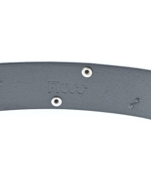 fluss（フルス）ベルト 黒 サイズ:F メンズ/2200655027010