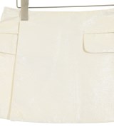 fluss（フルス）ミニスカート 白 サイズ:-(M位) レディース/2200725696191