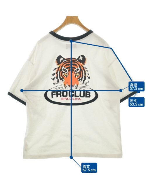 FROCLUB（フロクラブ）Tシャツ・カットソー 白 サイズ:S メンズ/2200732828059