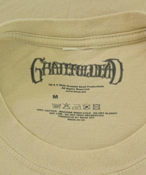 GRATEFUL DEAD（グレイトフルデッド）Tシャツ・カットソー ベージュ サイズ:M メンズ/2200688942090