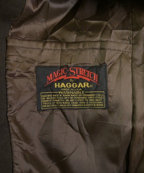 Haggar（ハガー）テーラードジャケット 茶 サイズ:42(M位) メンズ/2200721446066
