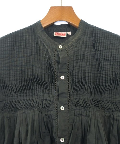 INDIA INDUSTRY（インディアインダストリー）カジュアルシャツ 黒 サイズ:1(S位) レディース/2200622156033