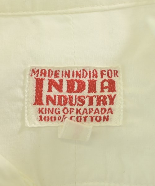 INDIA INDUSTRY（インディアインダストリー）ブラウス 白 サイズ:1(S位) レディース/2200671601058