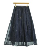INDIA INDUSTRY（インディアインダストリー）ロング・マキシ丈スカート 紺 サイズ:1(S位) レディース/2200689928031